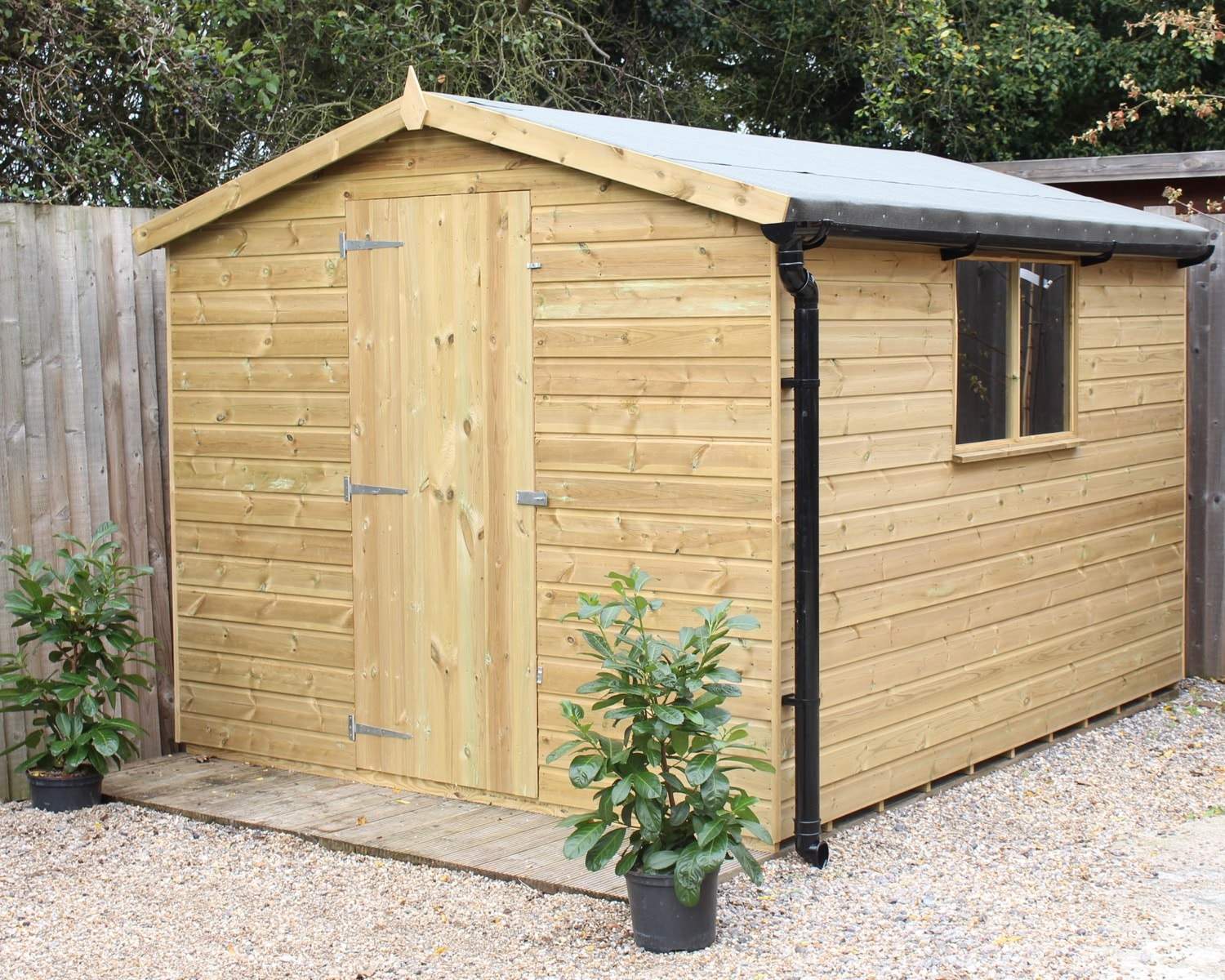 Kent Apex Garden Shed Pressure Treated Sheds Ace Sheds