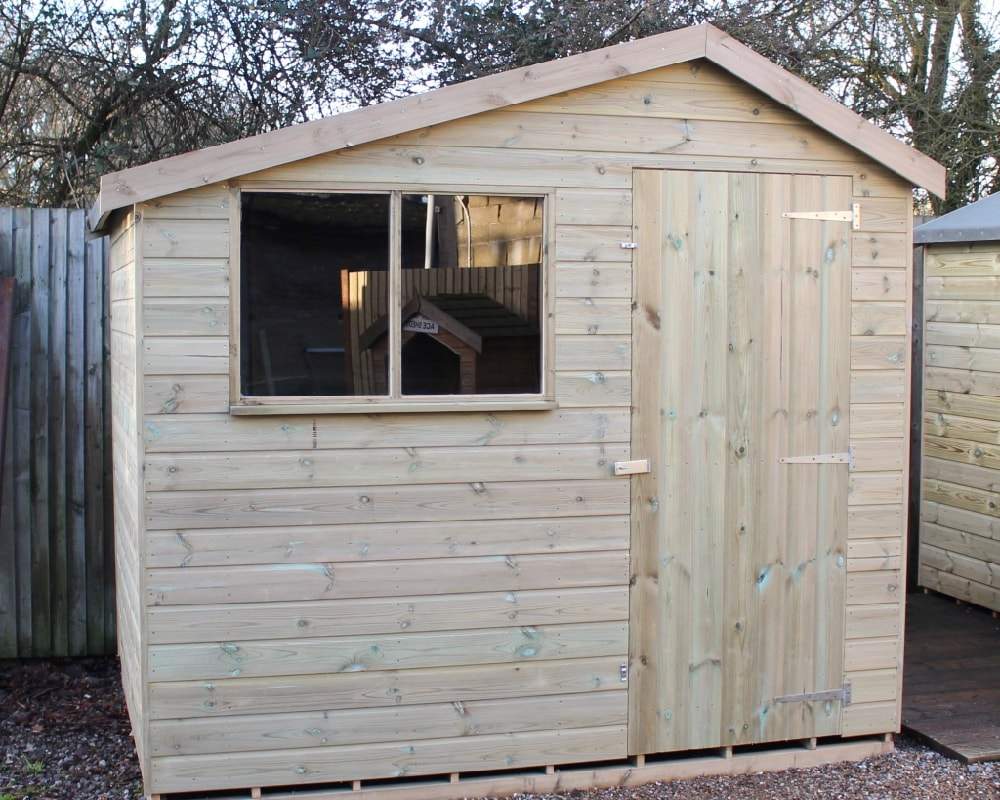 Cambridge Wooden Pressure Treated Garden Shed Ace Sheds