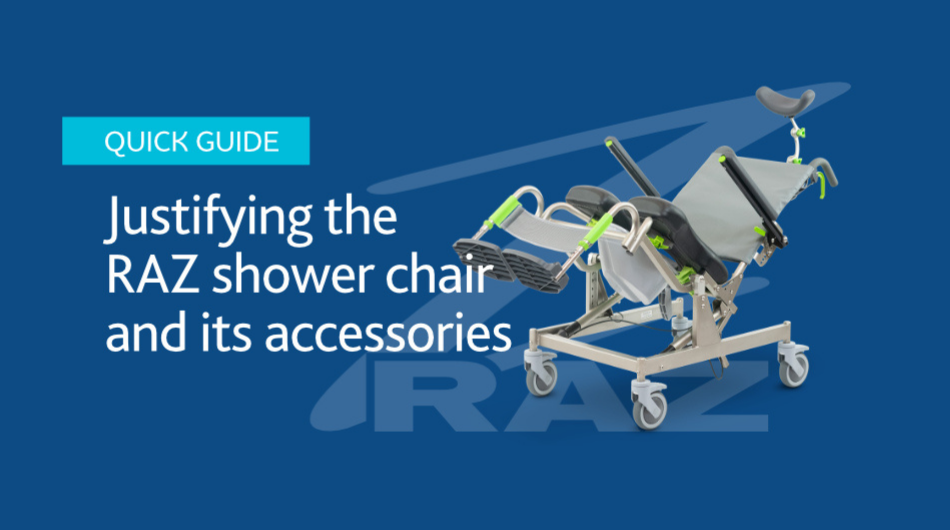 Justifying the RAZ Shower Chair and its Accessories Wealden Rehab